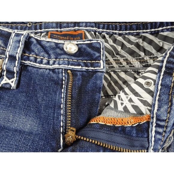 Rock Revival Raffia Skinny Jean Size 26 - Picture 5 of 9